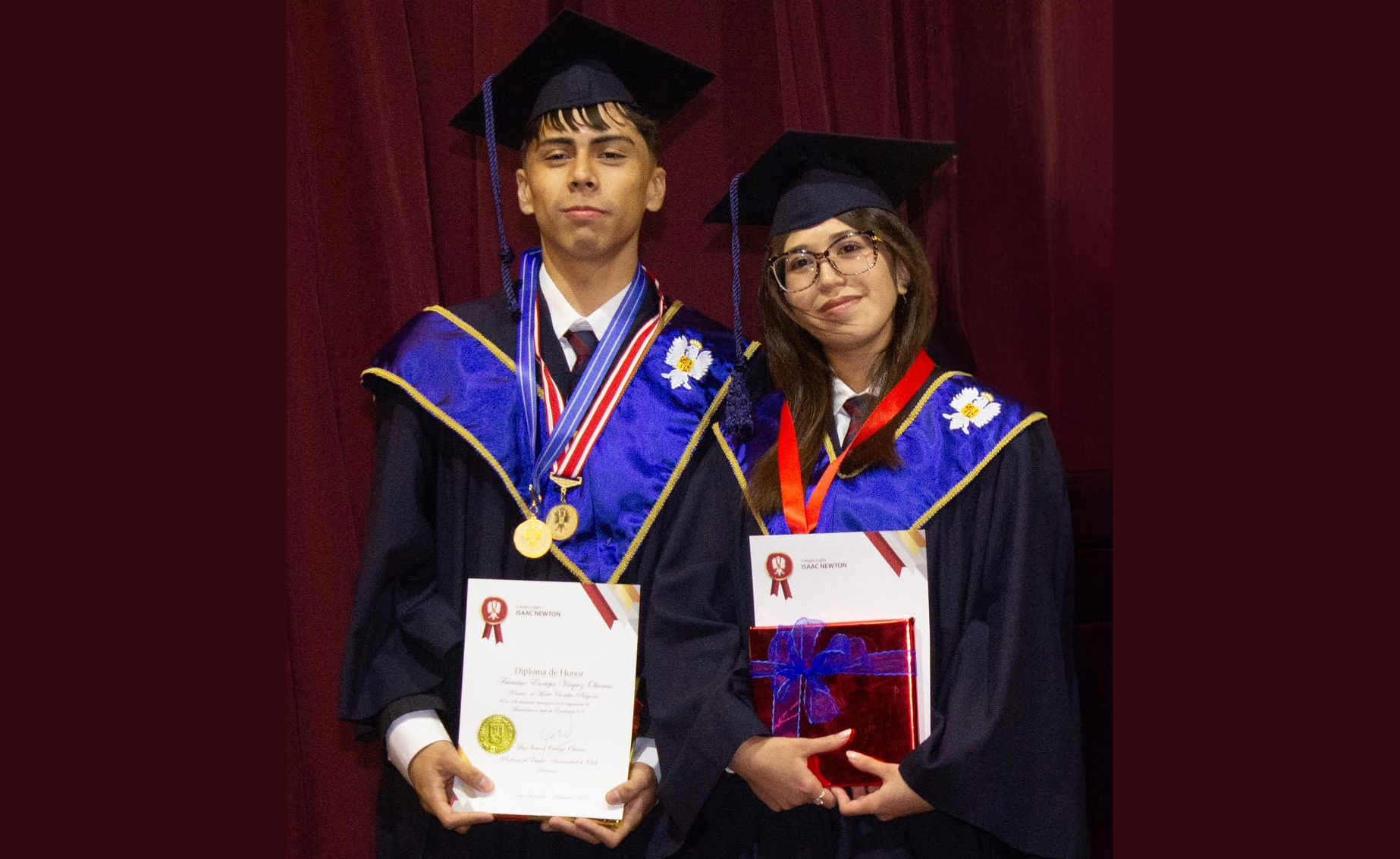 Antonella Quiroga y Francisco Vásquez